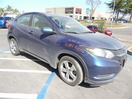 2016 HONDA HR-V LX BLUE 1.8 AT FWD A20152